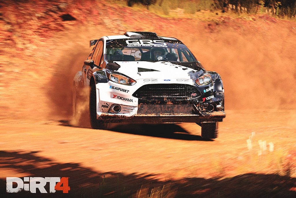 Dirt 4 Game Poster