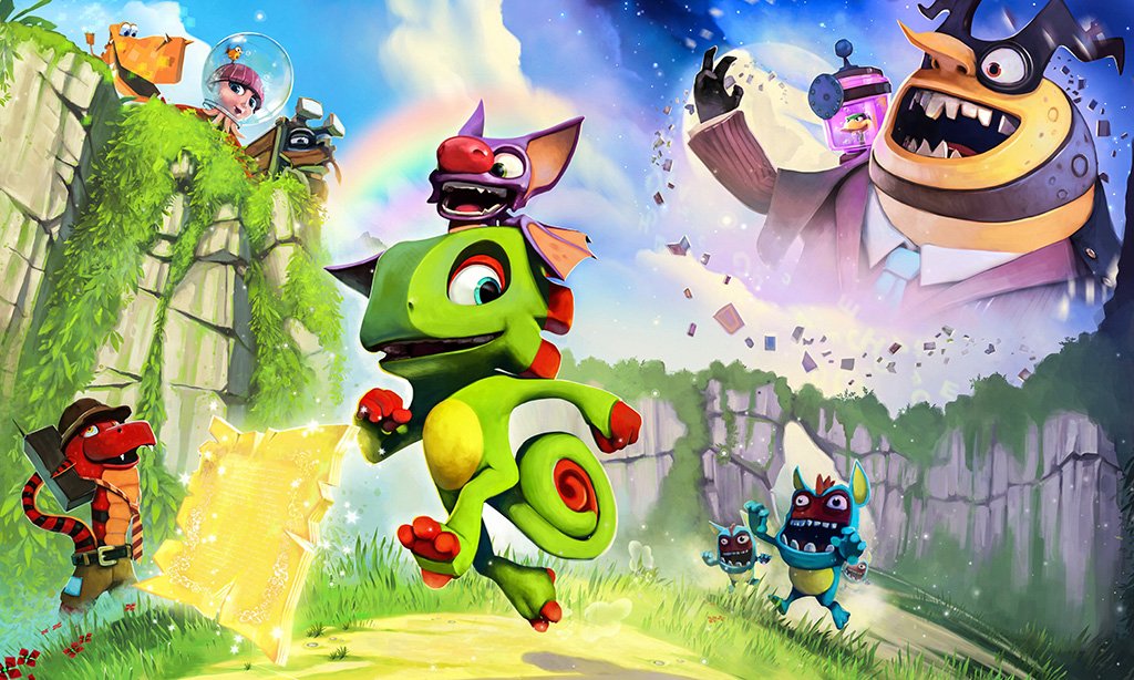 Yooka Laylee Game Poster