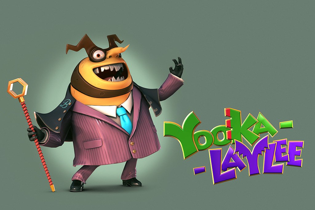 Yooka-Laylee 2017 Game Poster