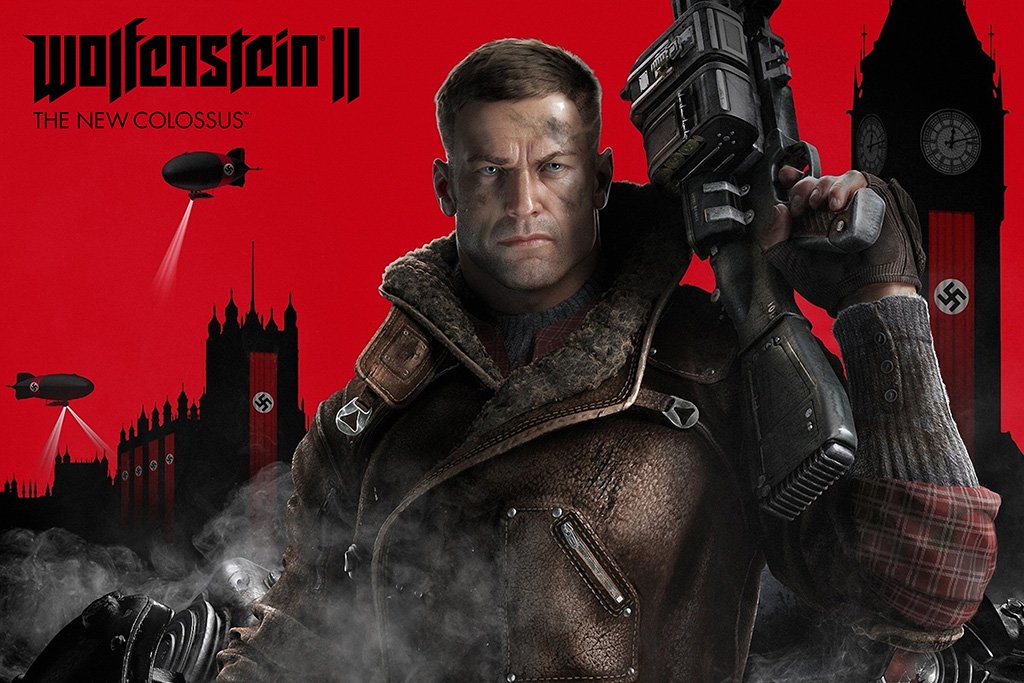 Wolfenstein II The New Colossus Game Poster