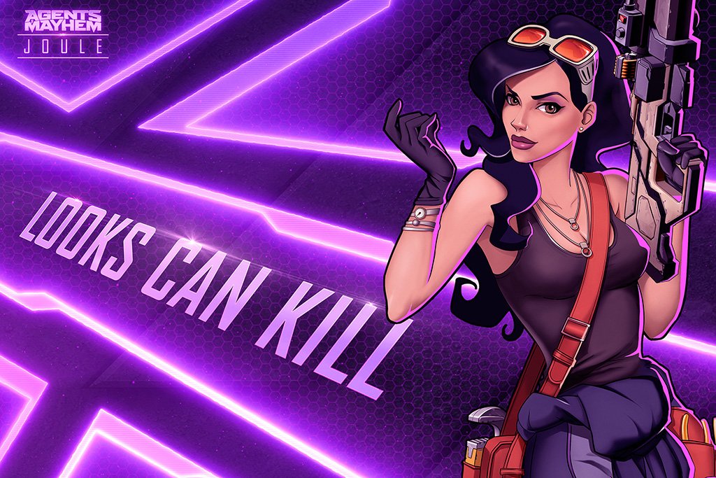 Agents of Mayhem Video Game Poster