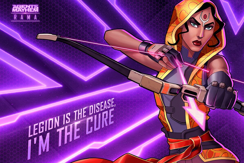 Agents of Mayhem 2017 Game Poster