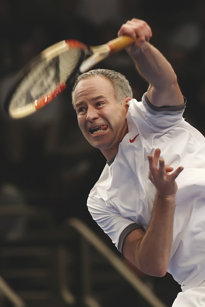 John McEnroe Tennis Player Poster