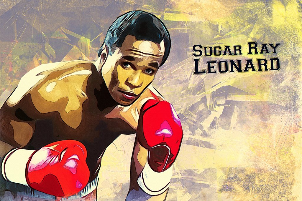Sugar Ray Leonard Poster