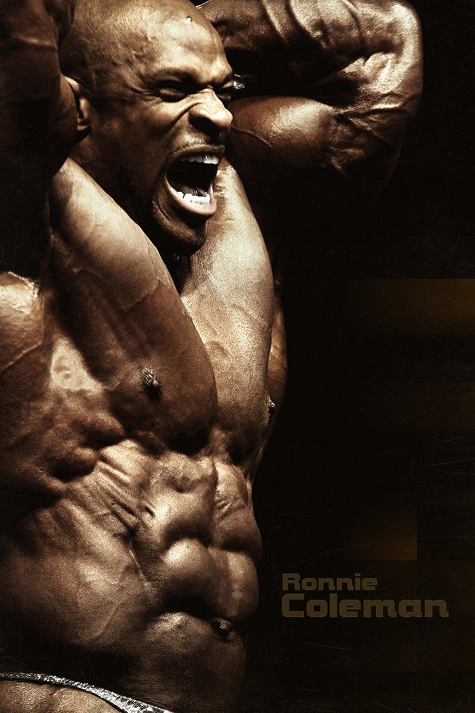 Ronnie Coleman Bodybuilder Poster