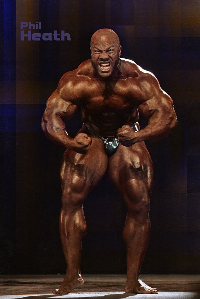 Phil Heath Bodybuilder Poster