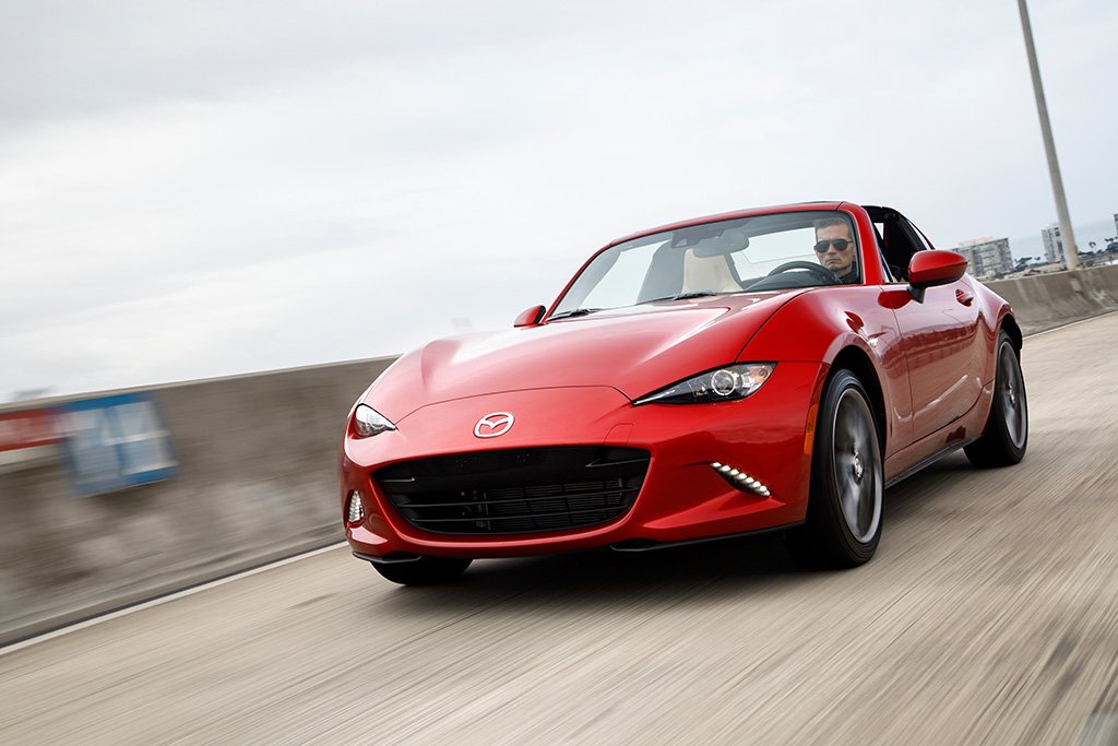 Mazda MX-5 Red Poster