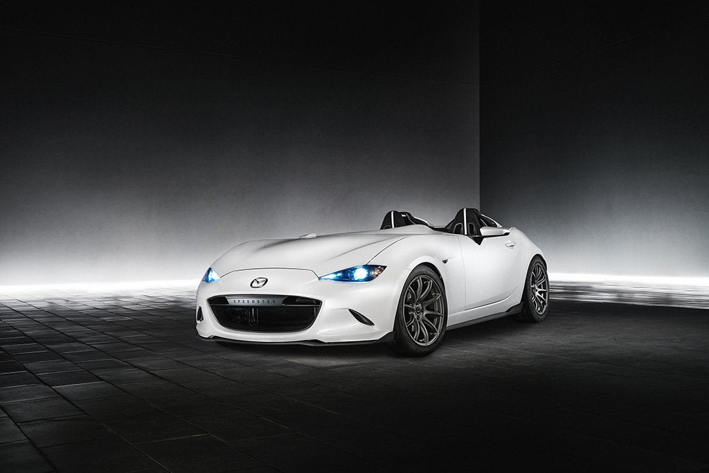Mazda MX-5 White Poster