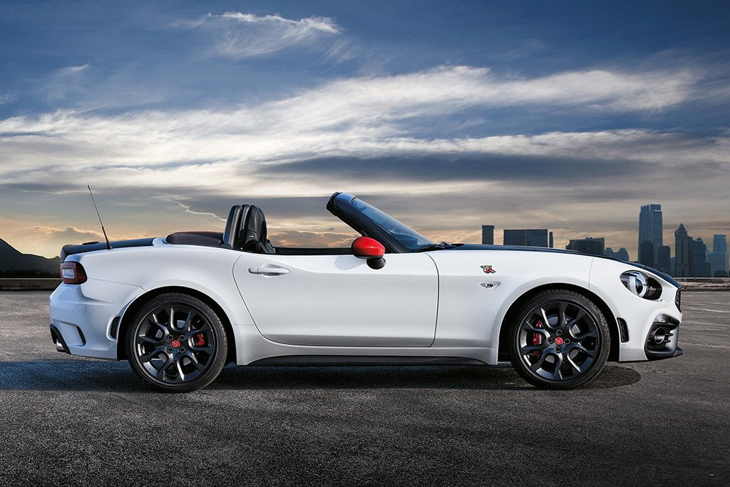 Fiat 124 Spider Convertible Poster