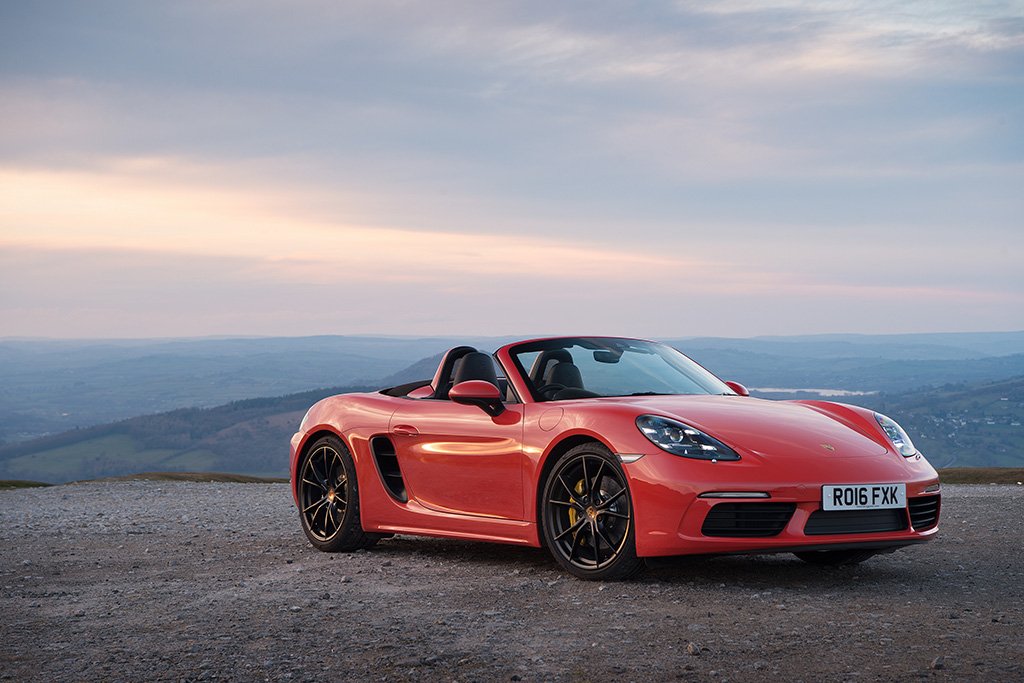 Porsche Cayman Boxster Car Poster
