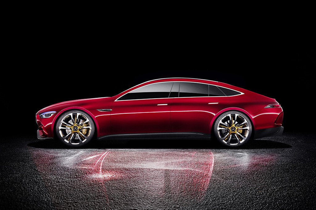 Mercedes-AMG GT Car Poster