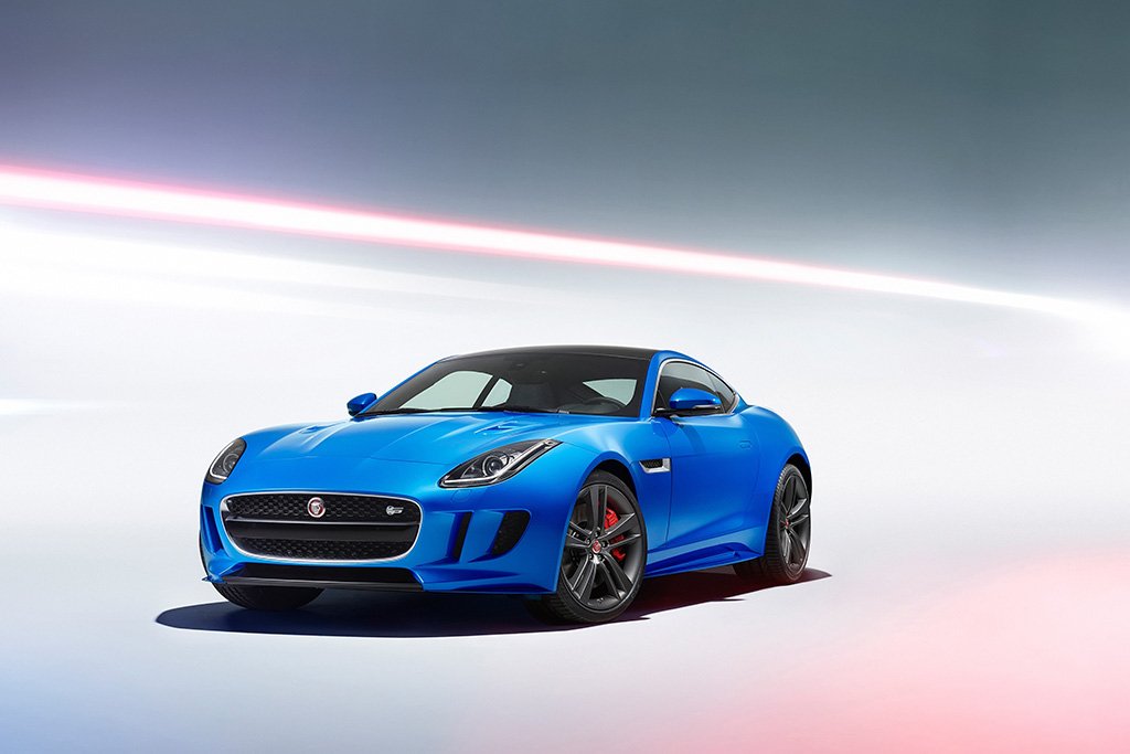 Jaguar F-Type Blue Poster
