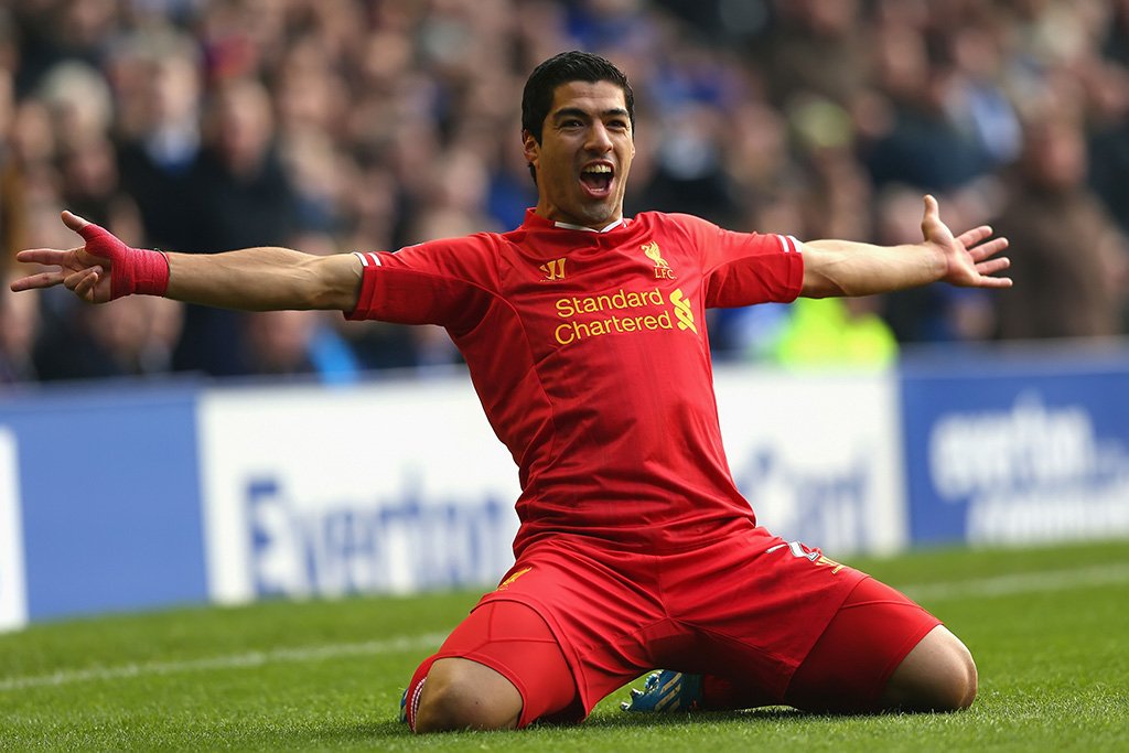 Luis Suarez Goal Poster