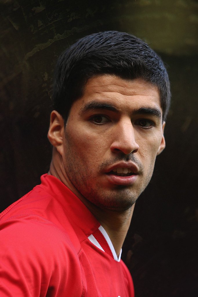 Luis Suarez Portrait Poster