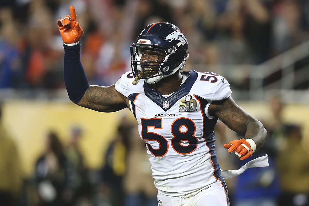 Von Miller Play Poster
