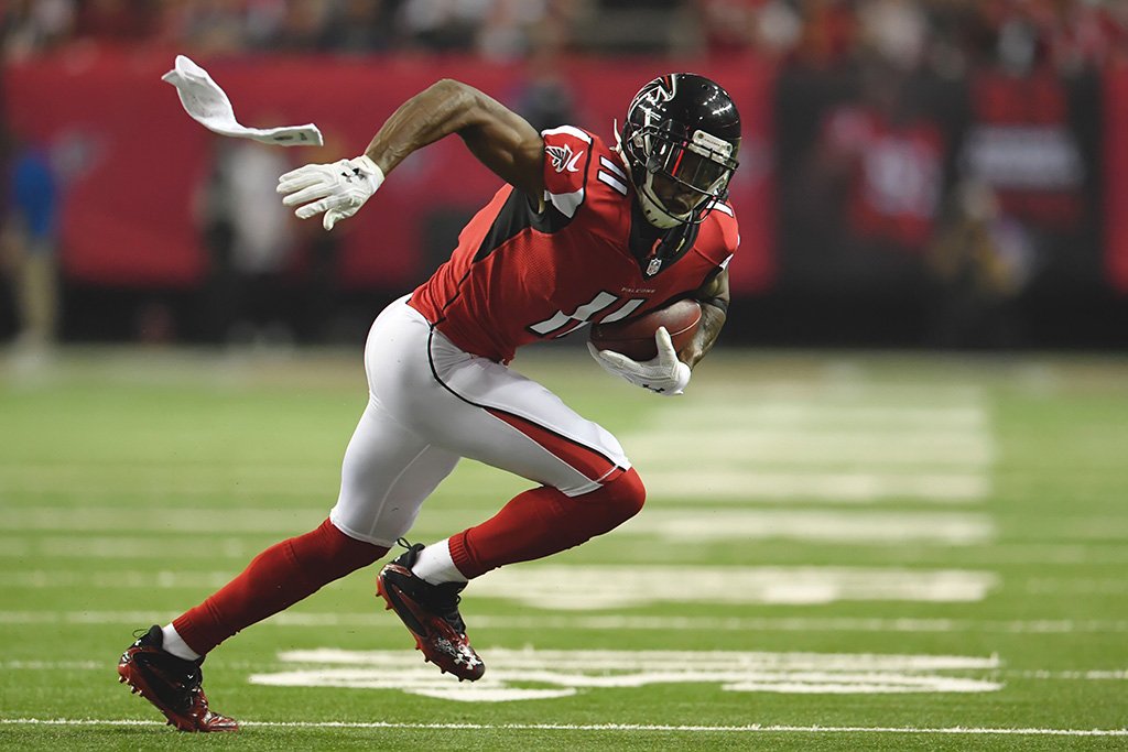 Julio Jones Running Poster