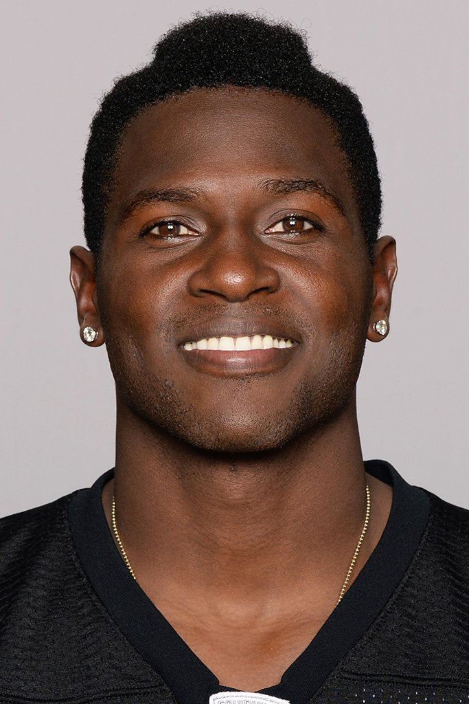 Antonio Brown Portrait Poster