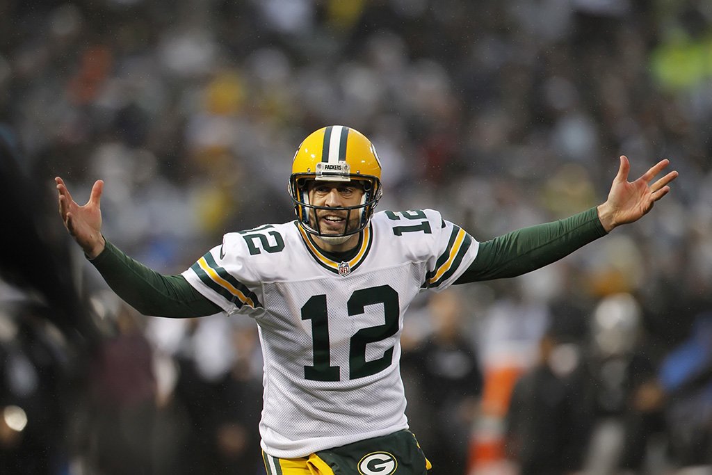 Aaron Rodgers NFL Player Poster
