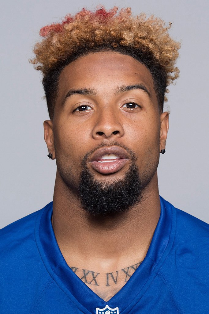 Odell Beckham Jr Portrait Poster