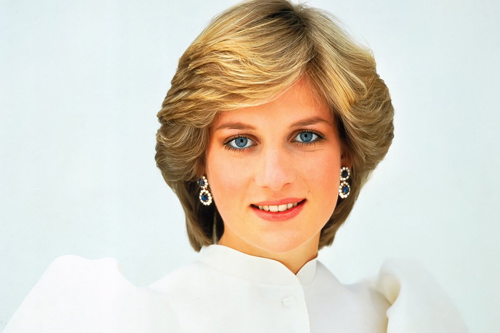 Diana Princess of Wales Face Poster