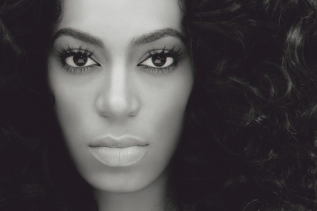 Solange Face Poster
