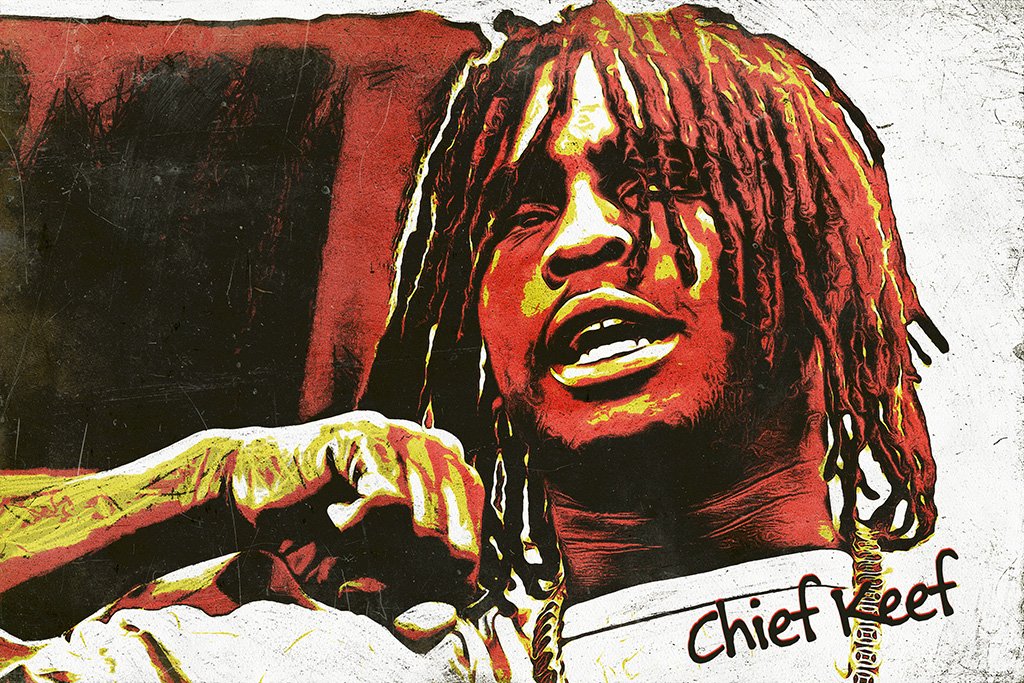 Chief Keef Fan Art Poster