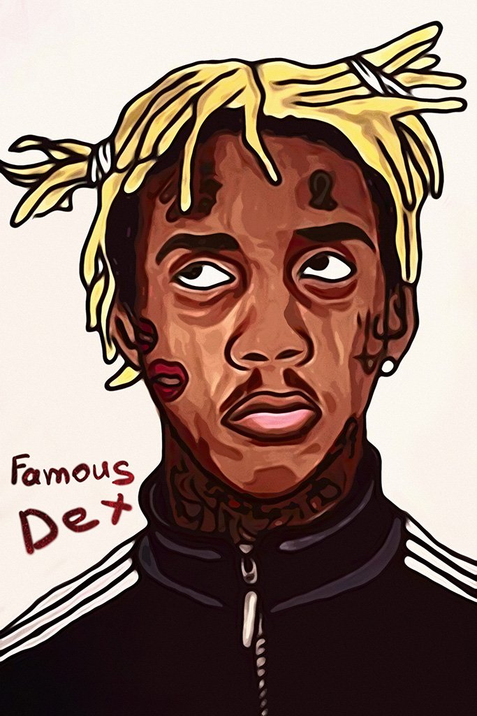 Famous Dex Art Poster