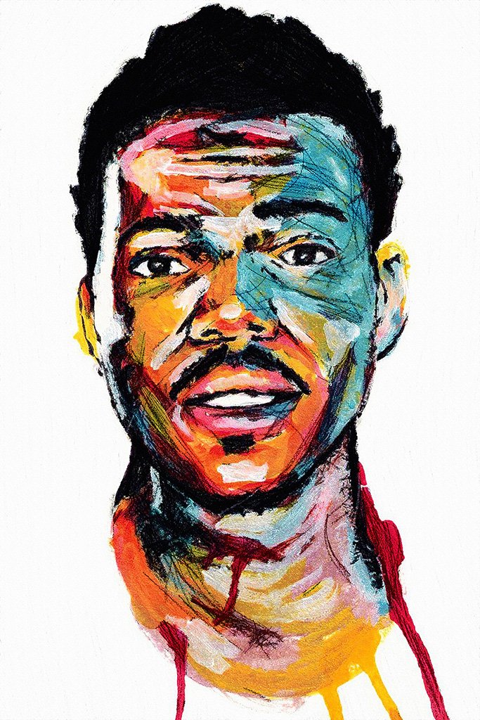Chance The Rapper Fan Art Poster