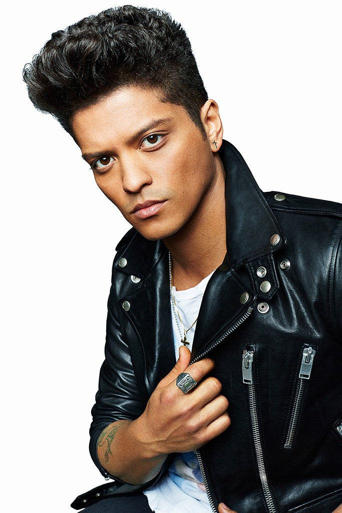 Bruno Mars Portrait Poster