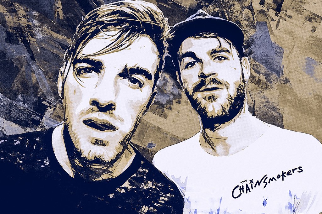 The Chainsmokers Fan Art Poster