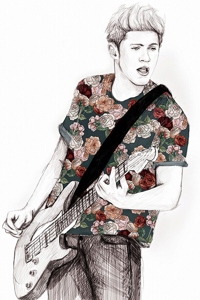 Niall Horan Fan Art Poster