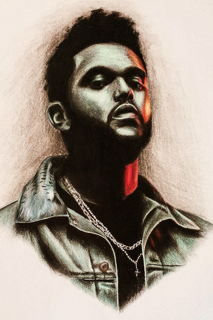 The Weeknd Fan Art Poster