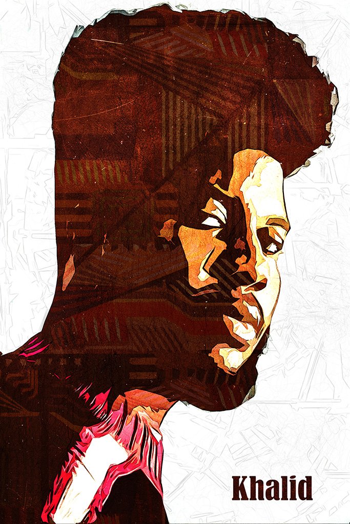 Khalid Fan Art Poster