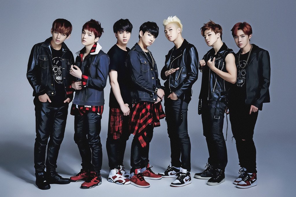 Bangtan Boys ?BTS Group Poster