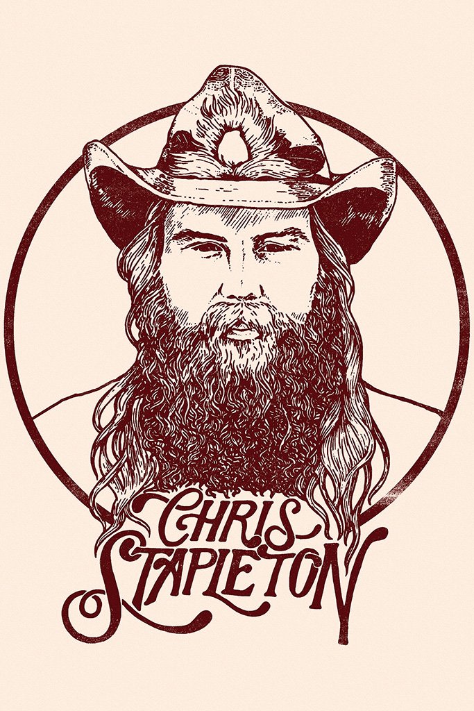 Chris Stapleton Fan Art Poster
