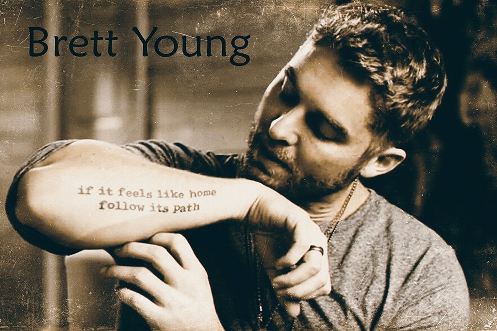 Brett Young Fan Art Poster
