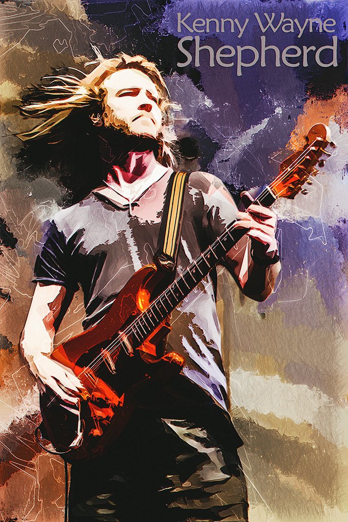 Kenny Wayne Shepherd Fan Art Poster