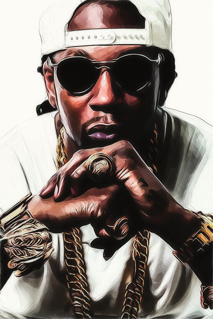 2 Chainz Fan Art Poster