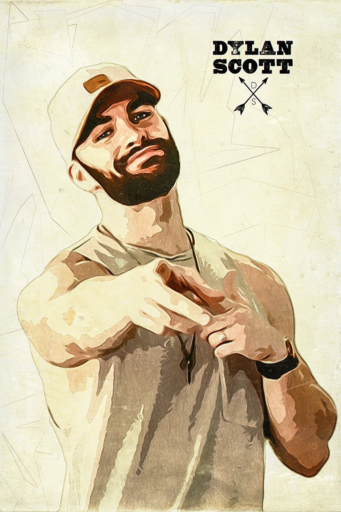 Dylan Scott Fan Art Poster