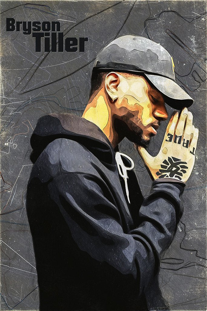 Bryson Tiller Fan Art Poster