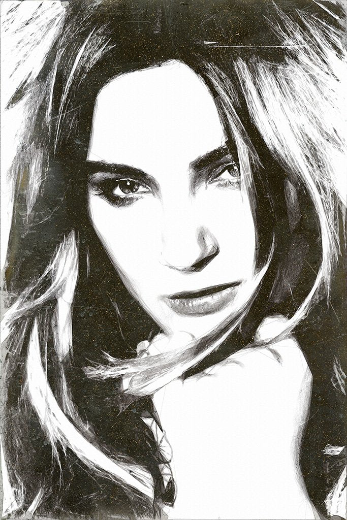 Julia Michaels Fan Art Poster