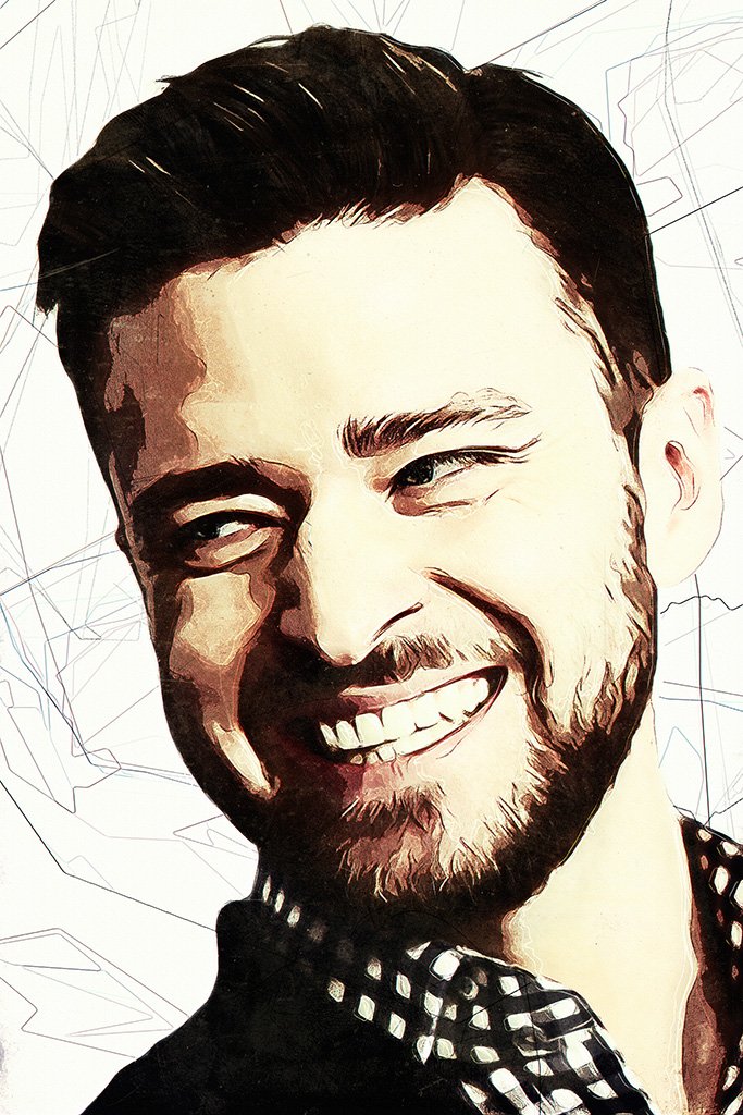 Justin Timberlake Fan Art Poster