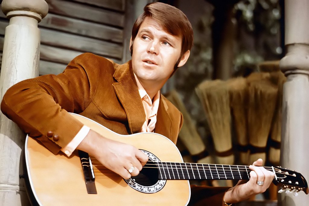 Glen Campbell Young Poster