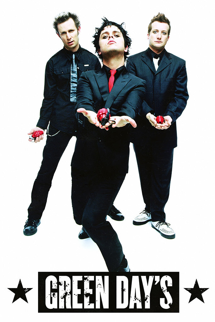 Green Day Pop Punk Poster