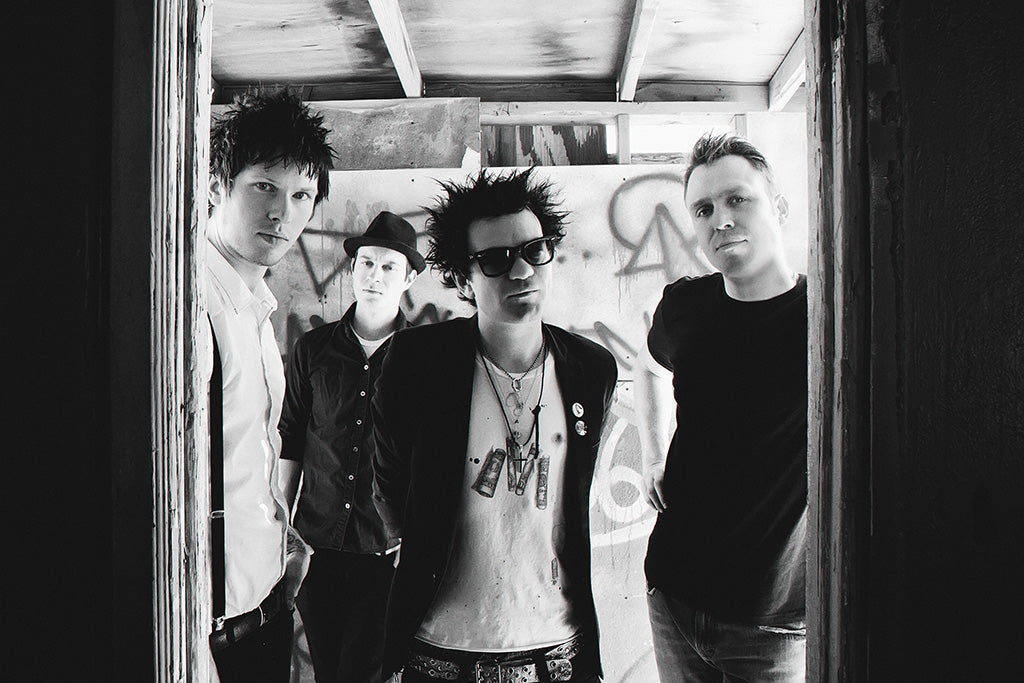 Sum 41 Black and White Poster
