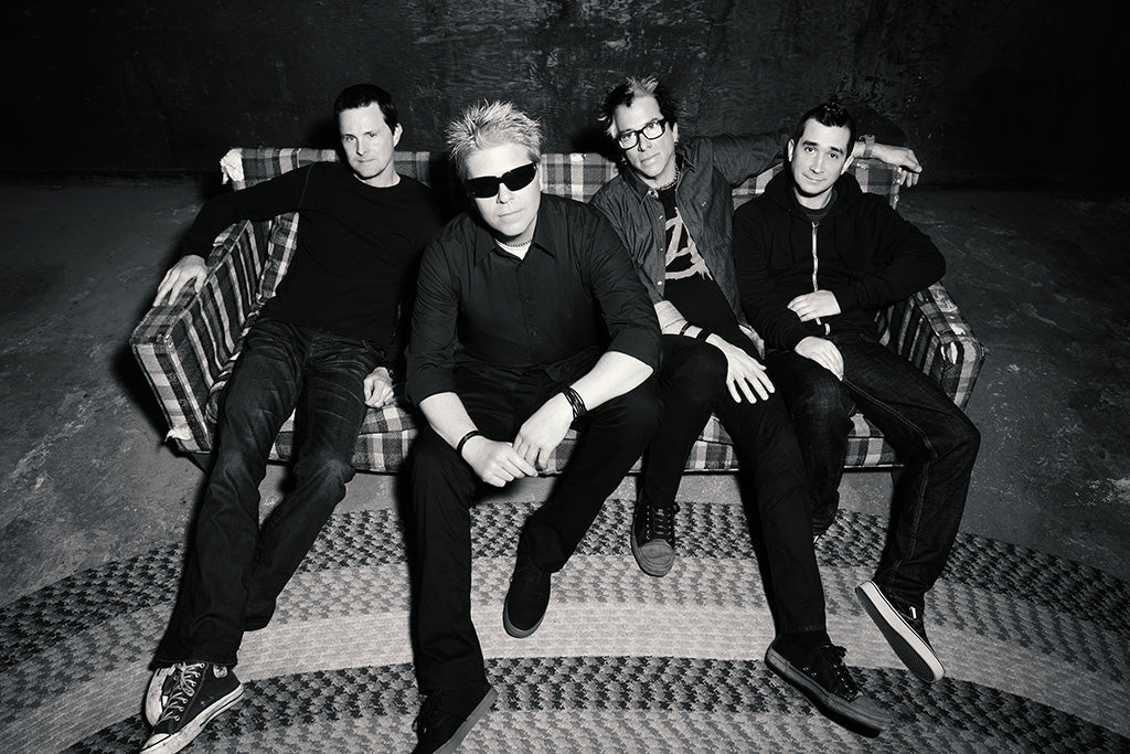 The Offspring Black and White Poster