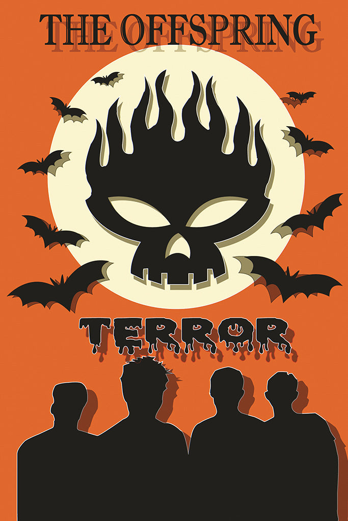 The Offspring Pop Punk Band Poster