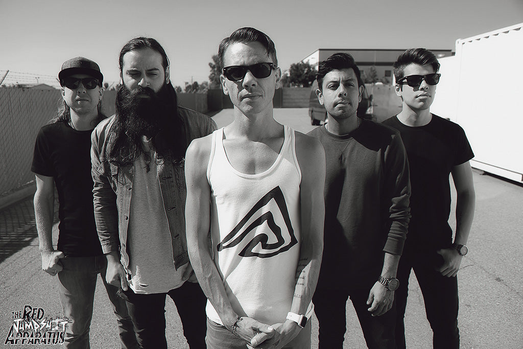 The Red Jumpsuit Apparatus Pop Punk Black and White Poster