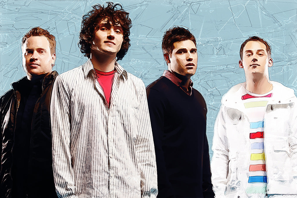 The Starting Line Pop Punk Band Poster