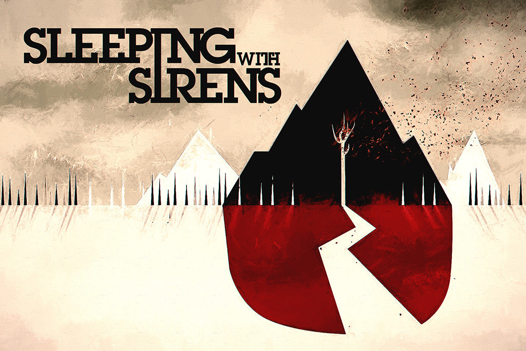 Sleeping with Sirens Pop Punk Band Poster